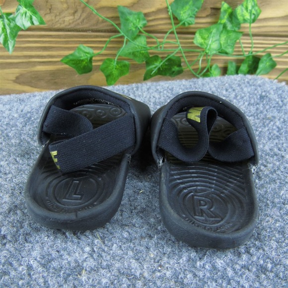 Nike Boys Slip-On Shoes Black Synthetic Pull On Size T 7 Medium - Picture 5 of 9